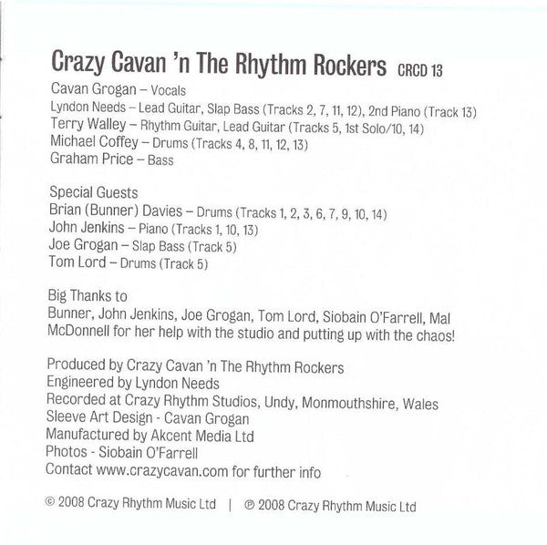 CD - Crazy Cavan & The Rhythm Rockers - Let's Fxxx Rock