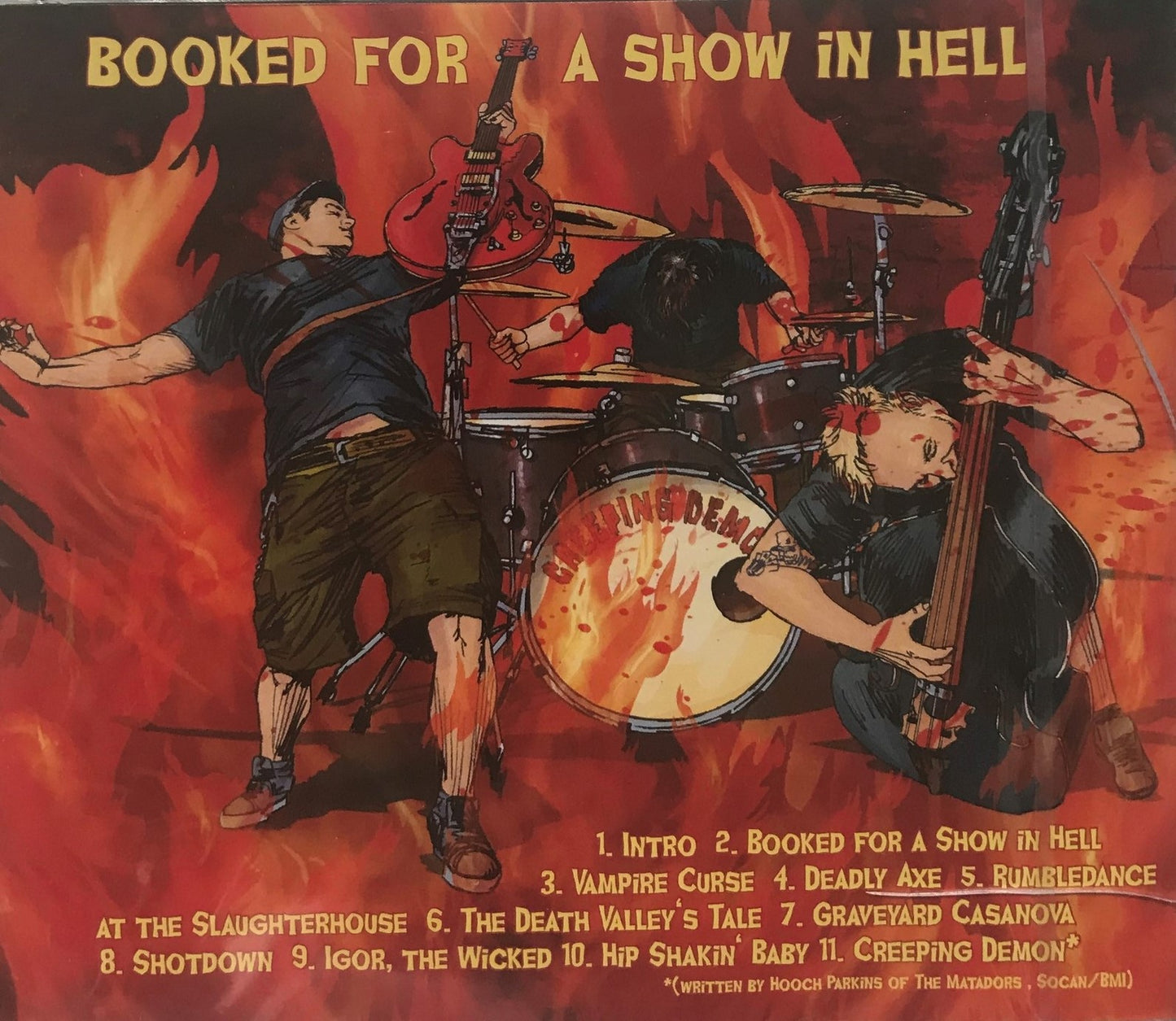 CD - Creeping Demons - Booked For A Show In Hell