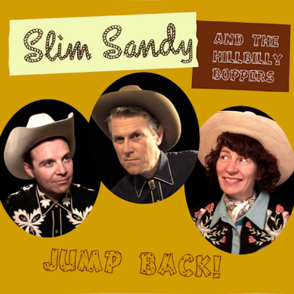 CD - Slim Sandy & The Hillbilly Boppers - Jump Back