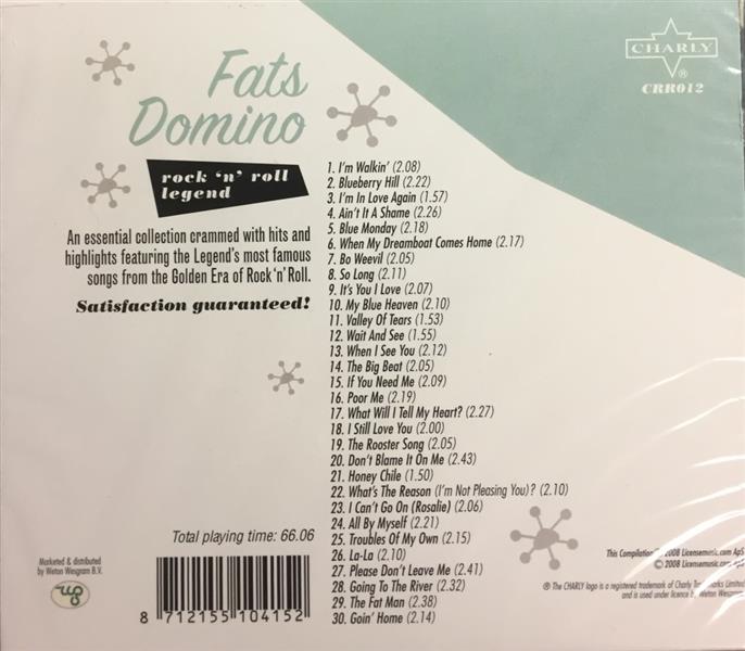 CD - Fats Domino - Rock'n'Roll Legend