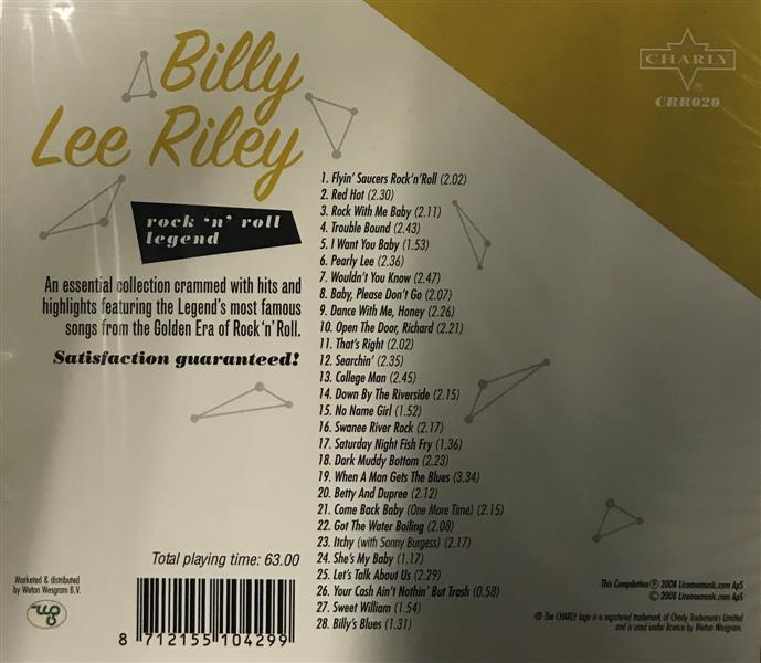 CD - Billy Lee Riley - featuring