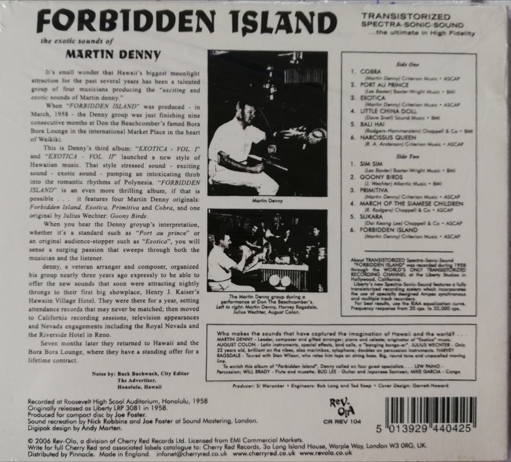 CD - Martin Denny - Forbidden Island