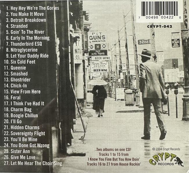 CD - Gories - I Know You Fine + Houserockin - Digipack