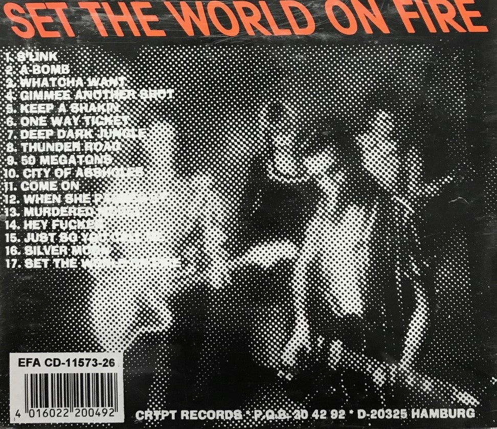 CD - Fireworks - Set The World On Fire