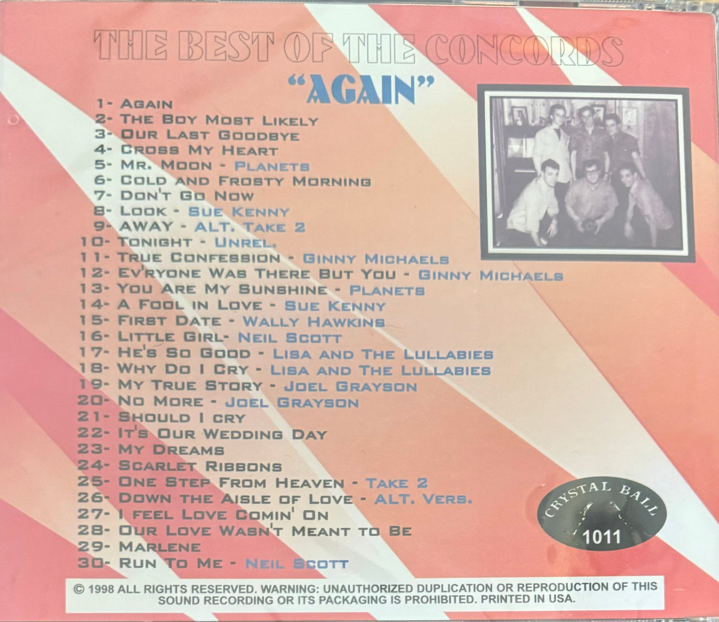 CD - Condords - The Best Of "Again"