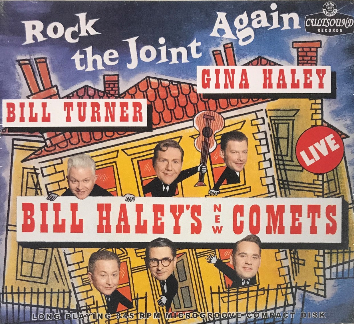 CD - Bill Haley's New Comets - Rock The Joint Again