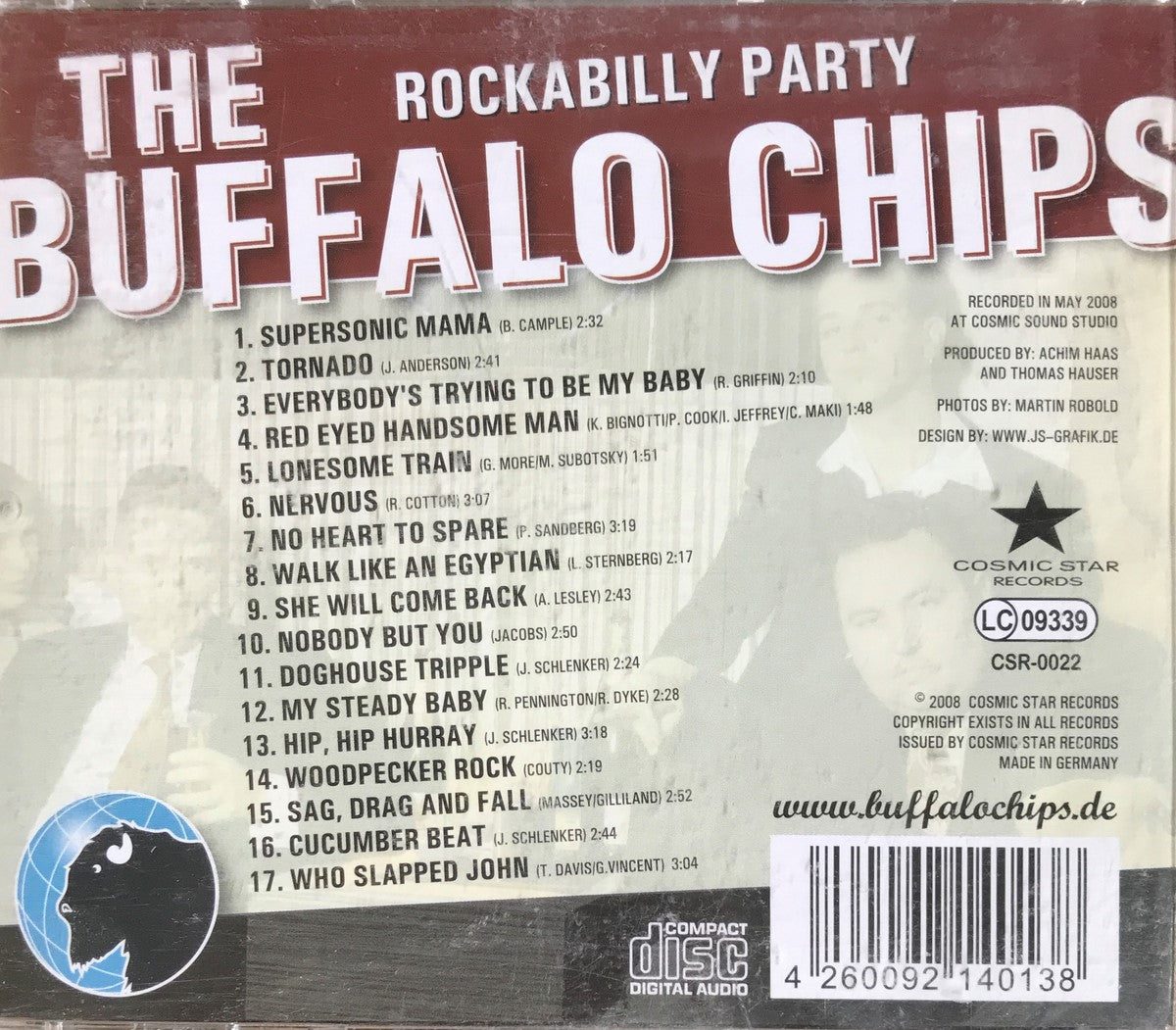 CD - Buffalo Chips - Rockabilly Party