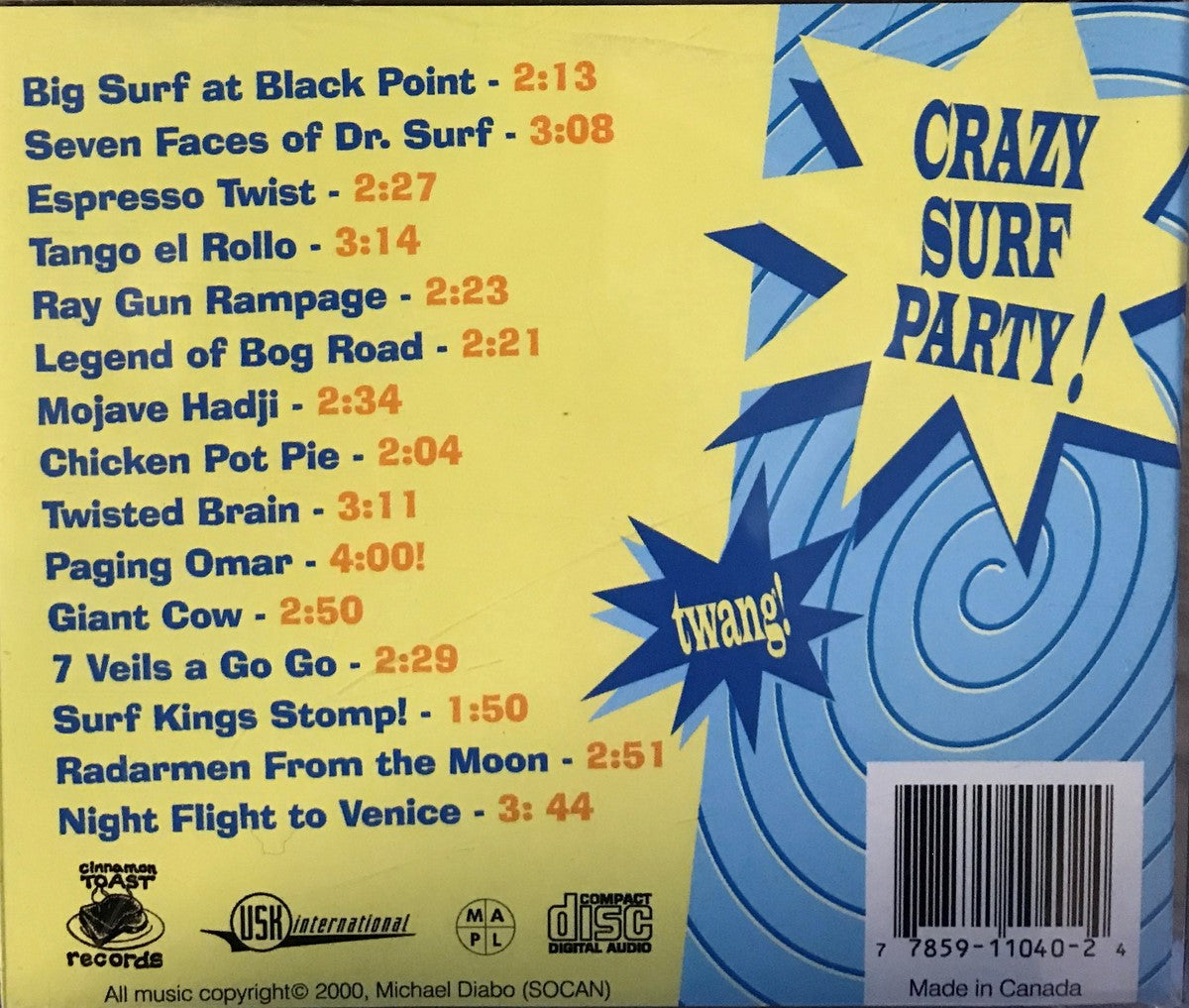 CD - Urban Surf Kings - Get Instro-Mental