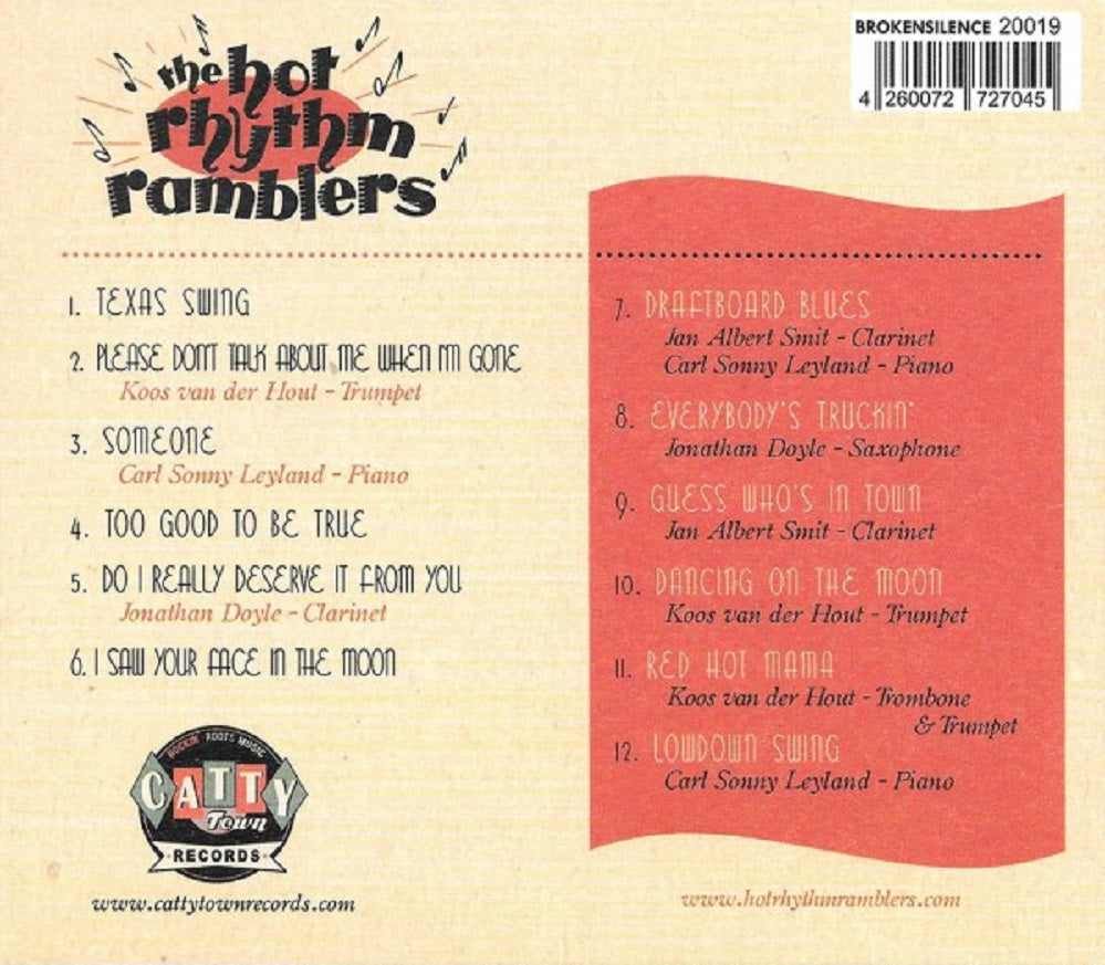 CD - Hot Rhythm Ramblers - Introducing