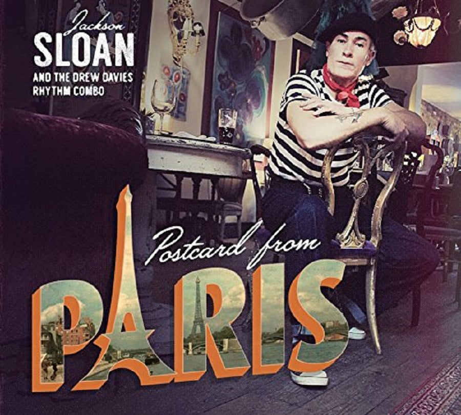 CD - Jackson Sloan & The Drew Davies Rhythm Combo - Postcard From Paris