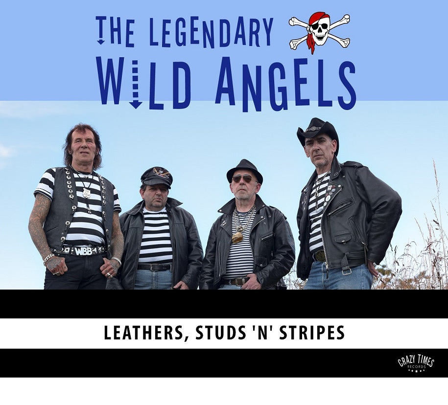 CD - Wild Angels - Leathers, Studs'n'Stripes