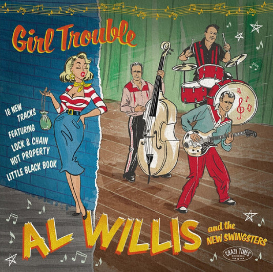 CD - Al Willis & The New Swingsters - Girl Trouble