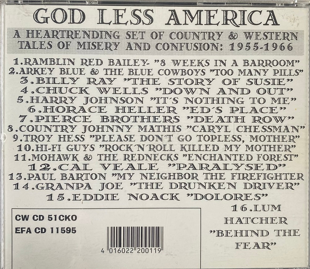 CD - VA - God Less America