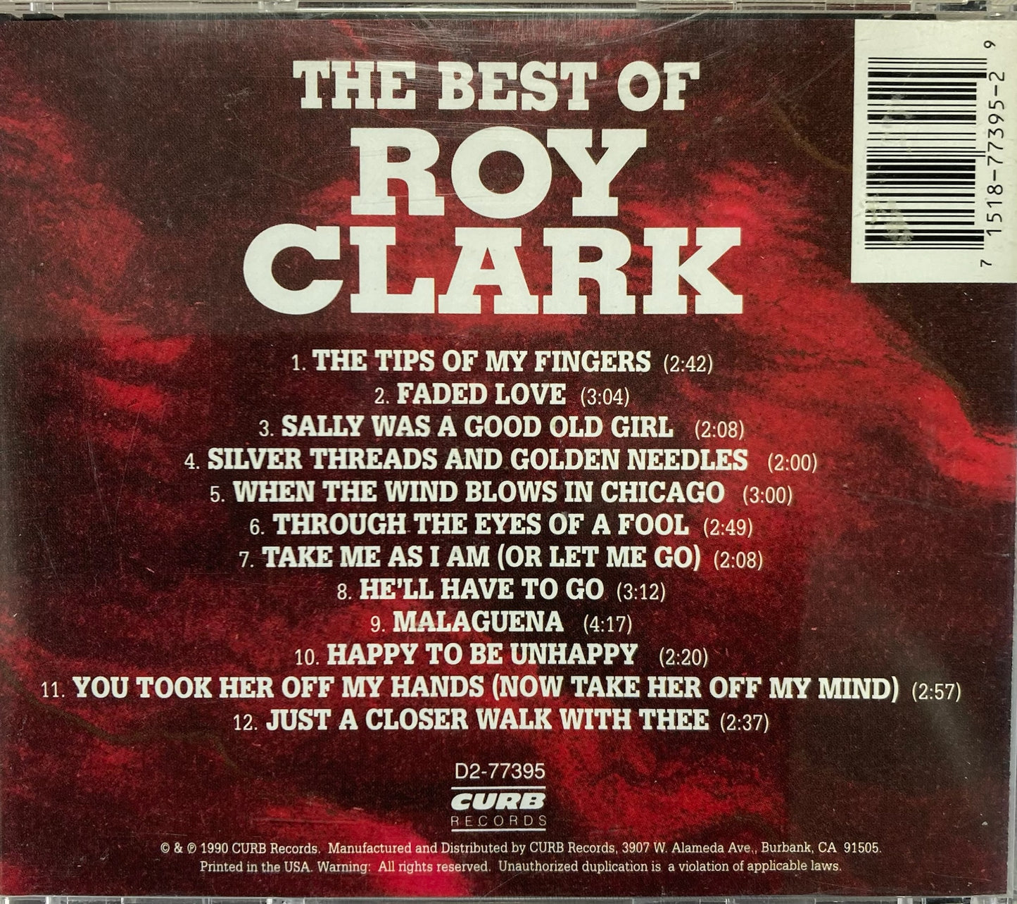 CD - Roy Clark - The Best Of