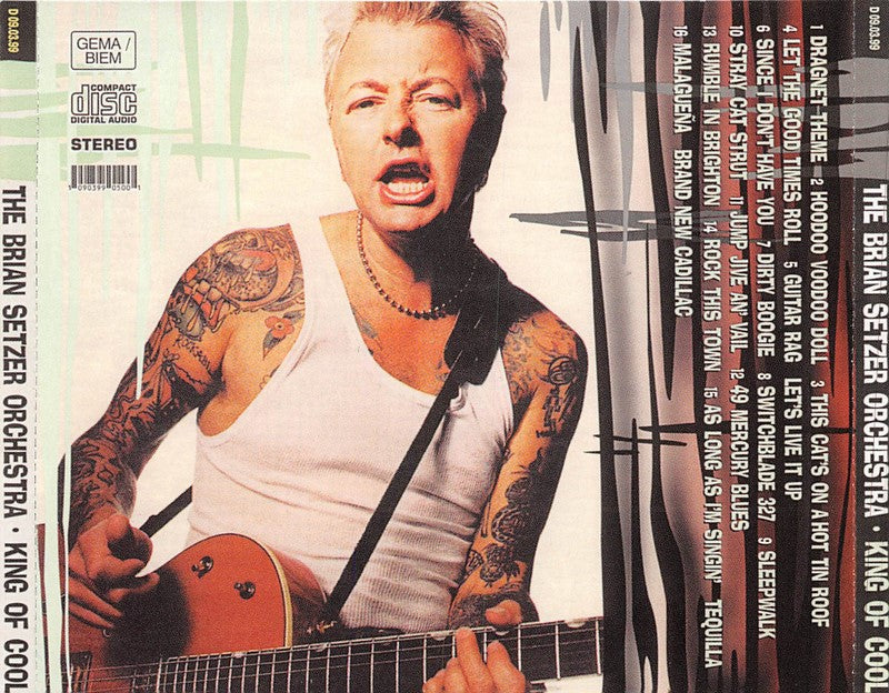 CD - Brian Setzer Orchestra - King of Cool