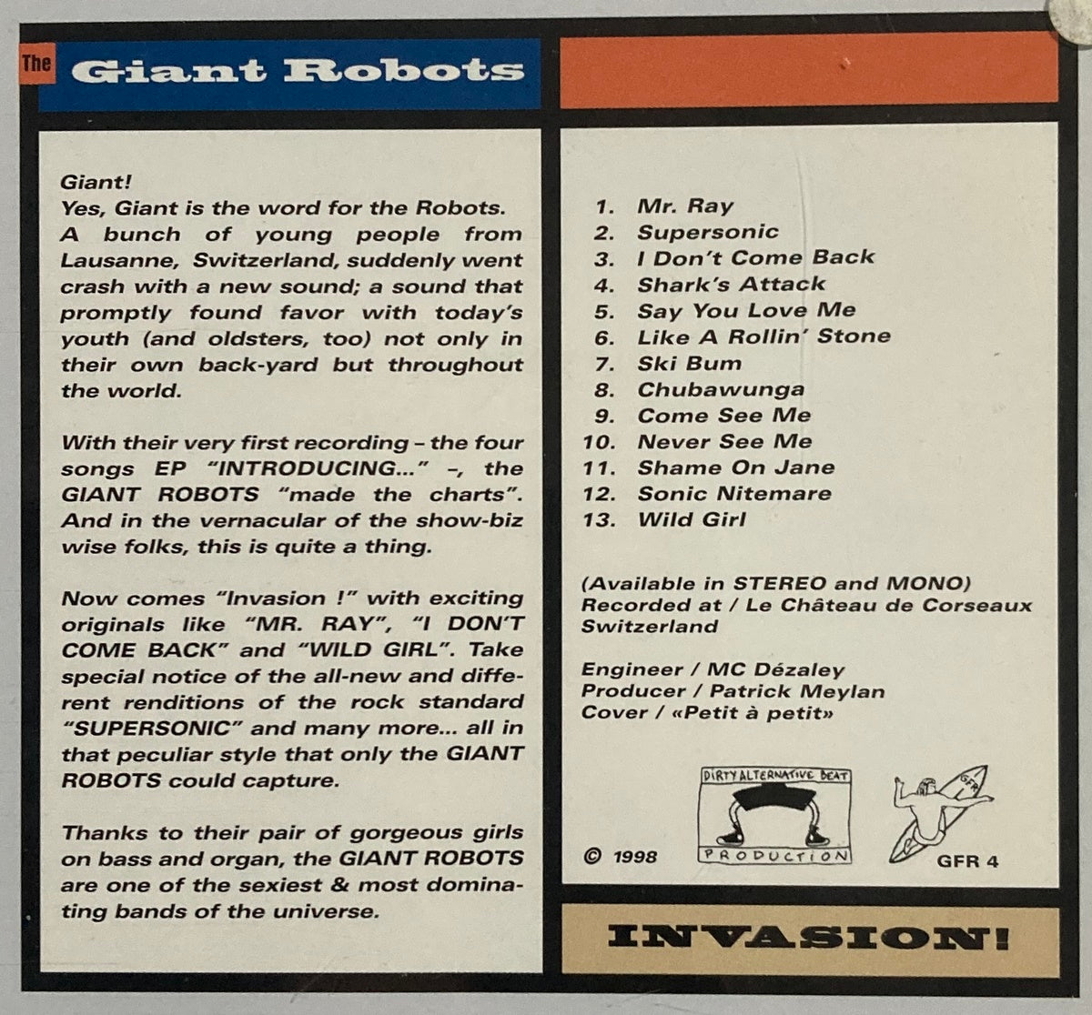 CD - Giant Robots Invasion!