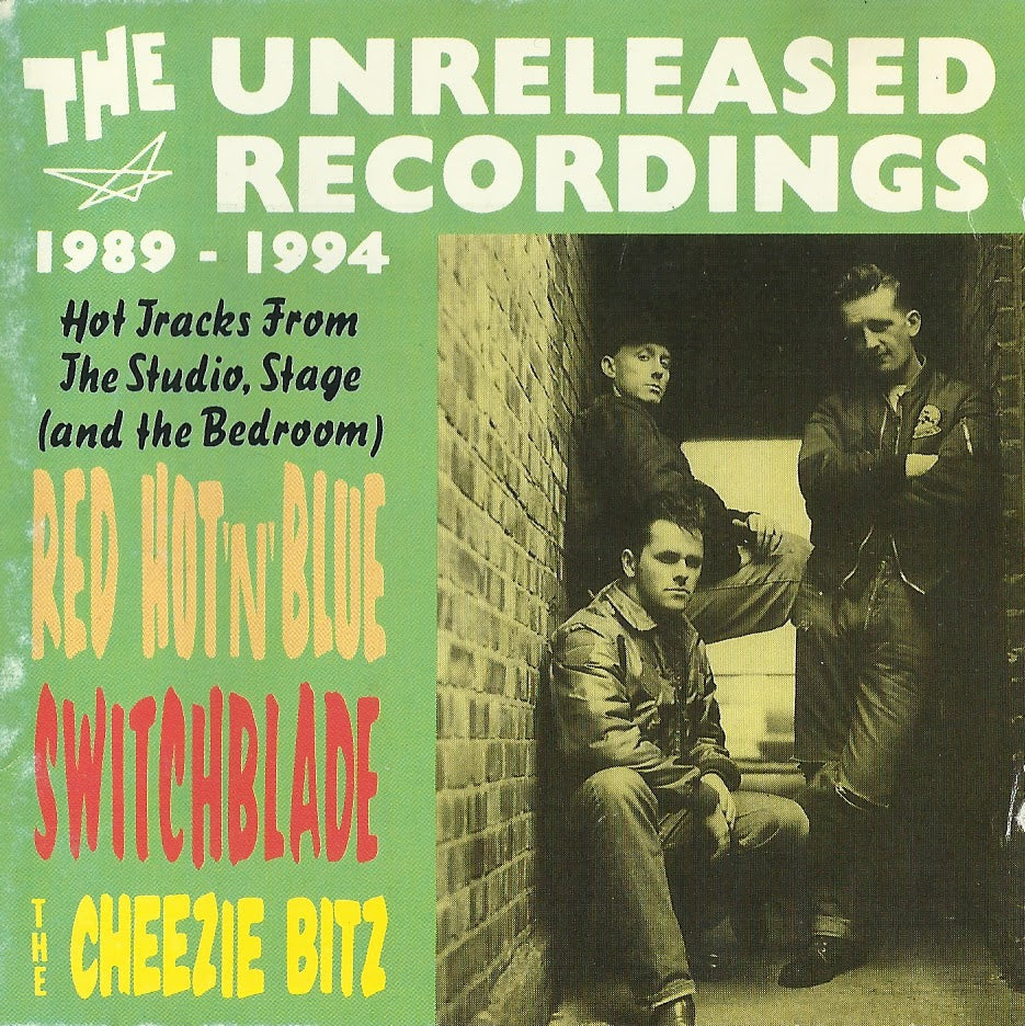 CD - Red Hot & Blue - Switchblade / Cheezie Bitz Unreleased Reco