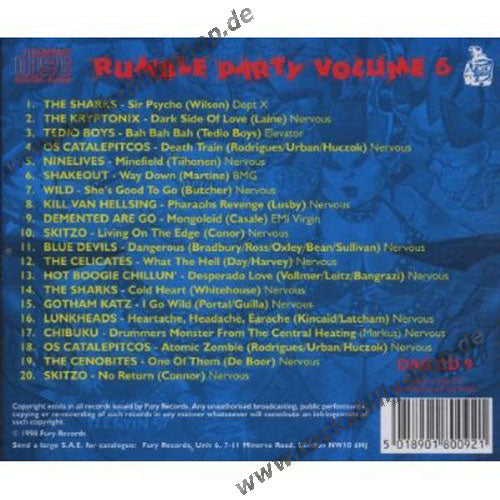 CD - VA - Rumble Party Volume 6