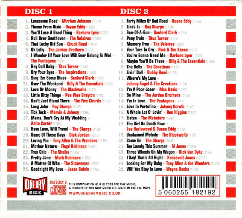 CD-2 - VA - Lonesome Road - The Jamie Records Story