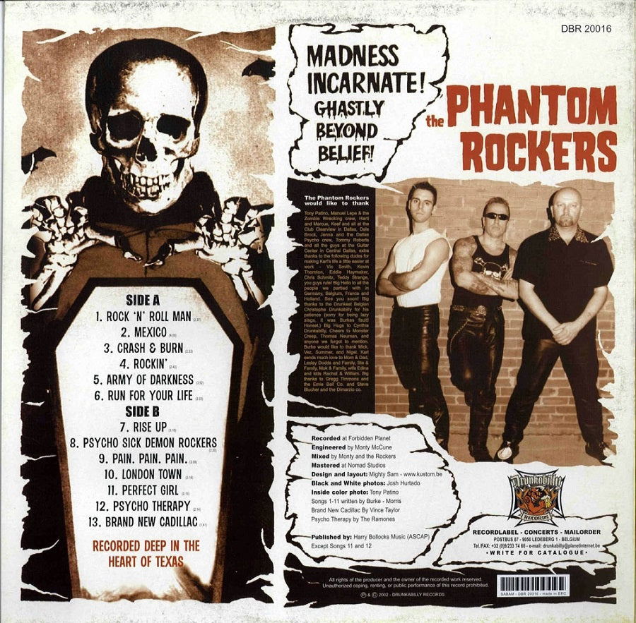 CD - Phantom Rockers - Rise Up