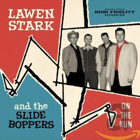 CD - Lawen Stark & The Slide Boppers - On The Run