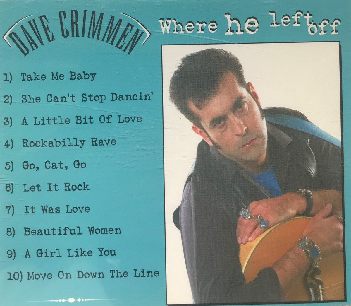 CD - Dave Crimmen - Where He Left Off