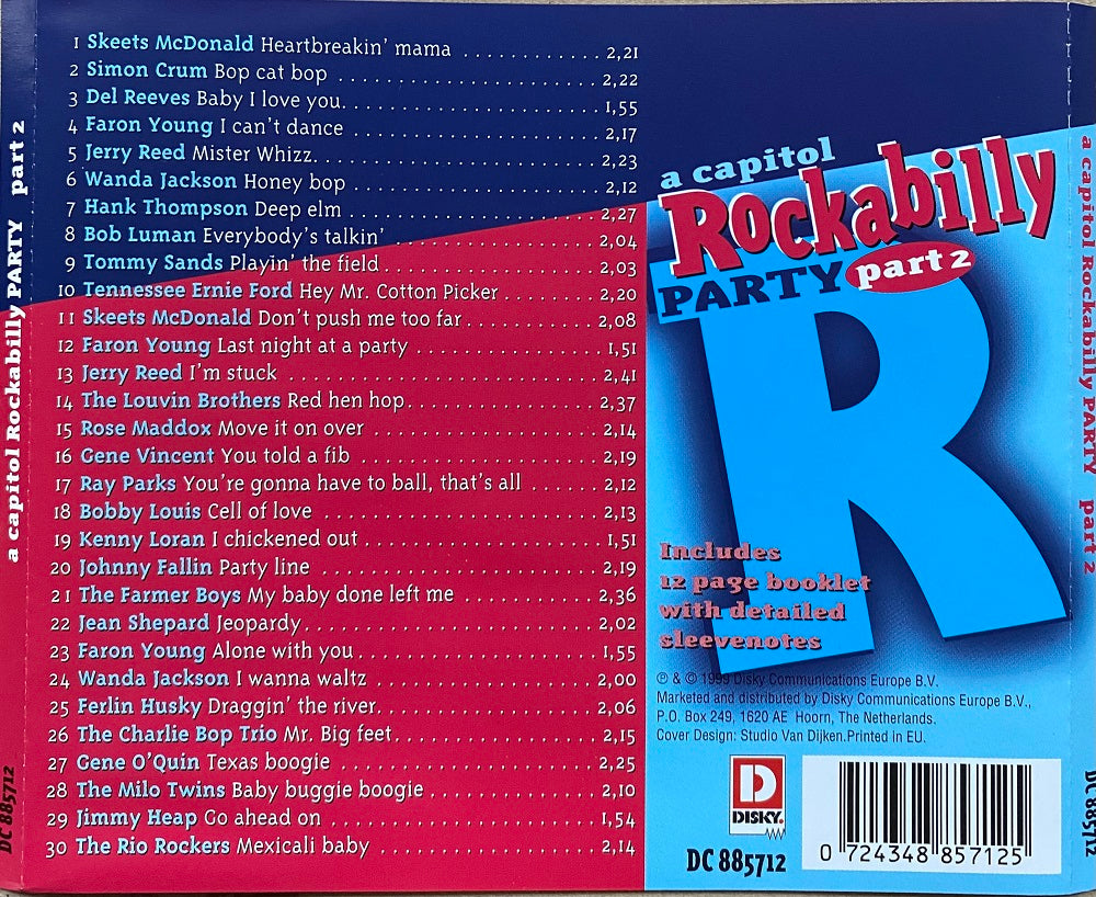 CD - VA - A Capitol Rockabilly Party Vol. 2