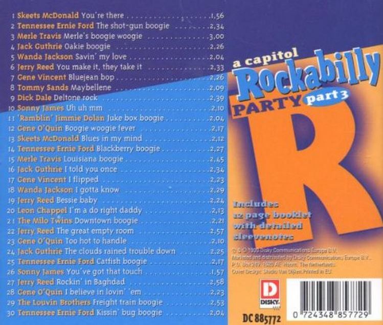 CD - VA - A Capitol Rockabilly Party Vol. 3