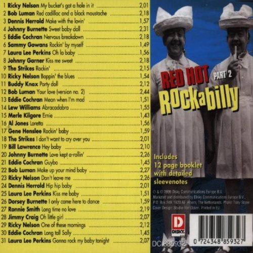 CD - VA - Red Hot Rockabilly Vol. 2