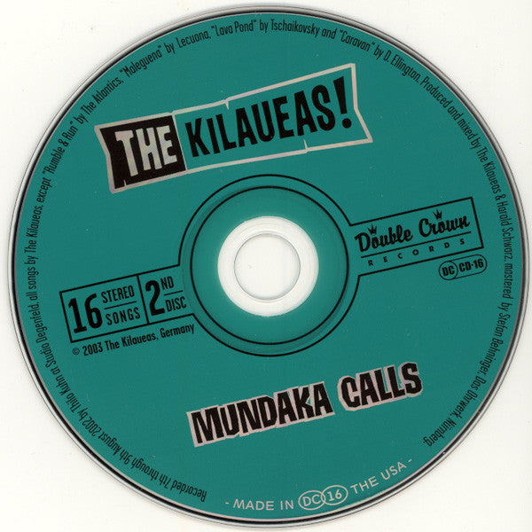 CD - Kilaueas - Mundaka Calls