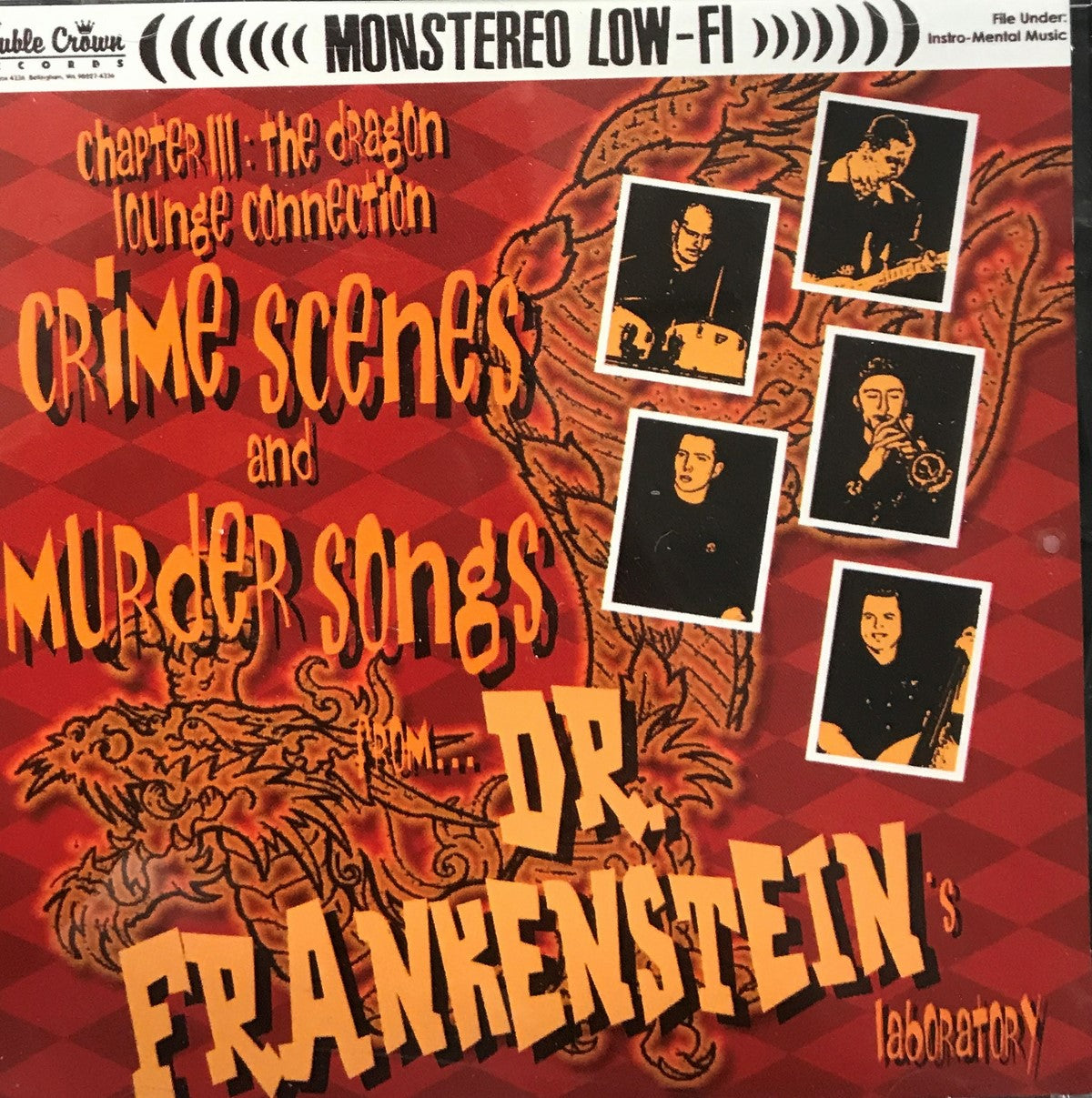 CD - Dr. Frankenstein - Crime Scenes & Murder Songs