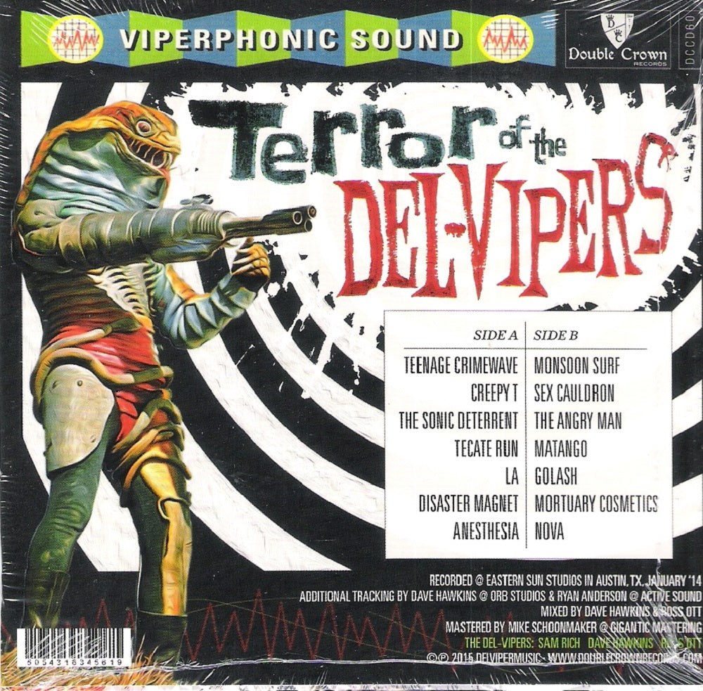 CD - Del-Vipers - Terror Of The Del-Vippers