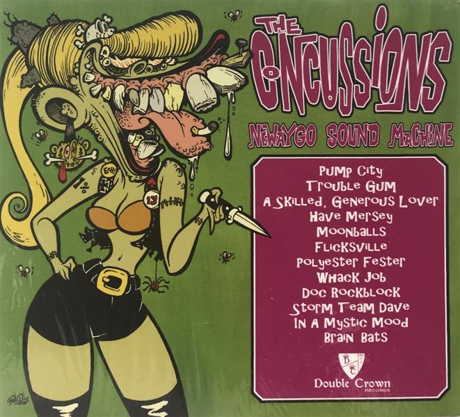 CD - Concussions - Newaygo Sound Machine