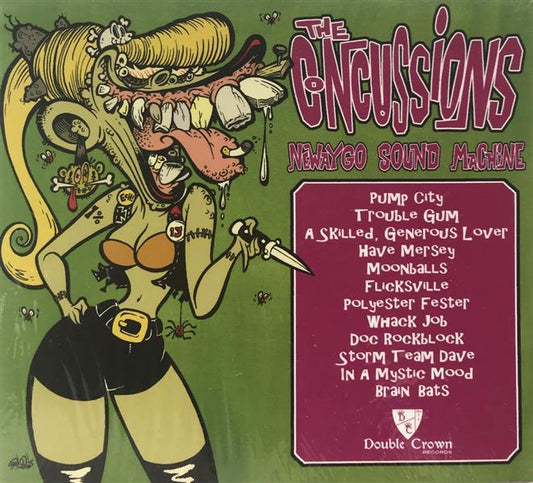 CD - Concussions - Newaygo Sound Machine