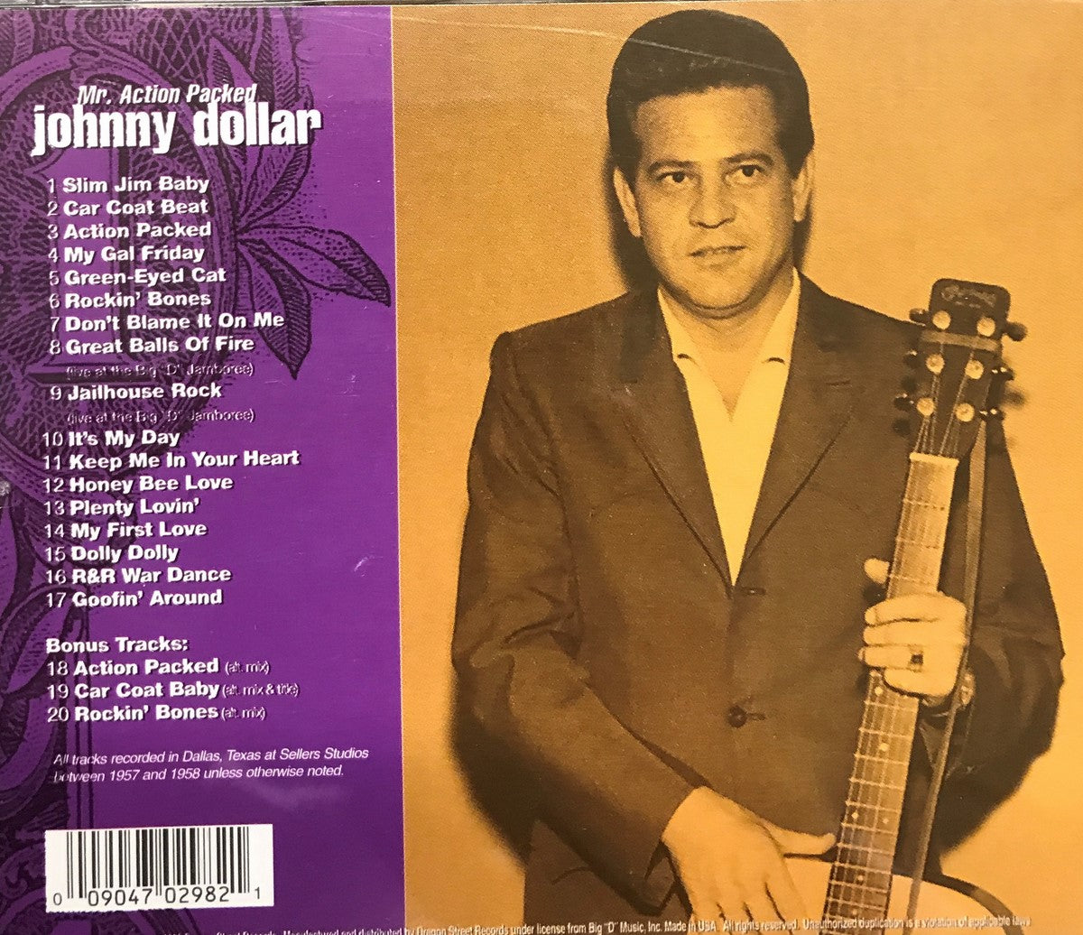 CD - Johnny Dollar - Mr. Action Packed