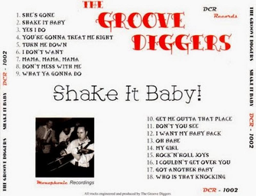 CD - Groove Diggers - Shake It Baby