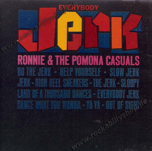 CD - Ronnie And The Pomona Casuals - Everybody Jerk