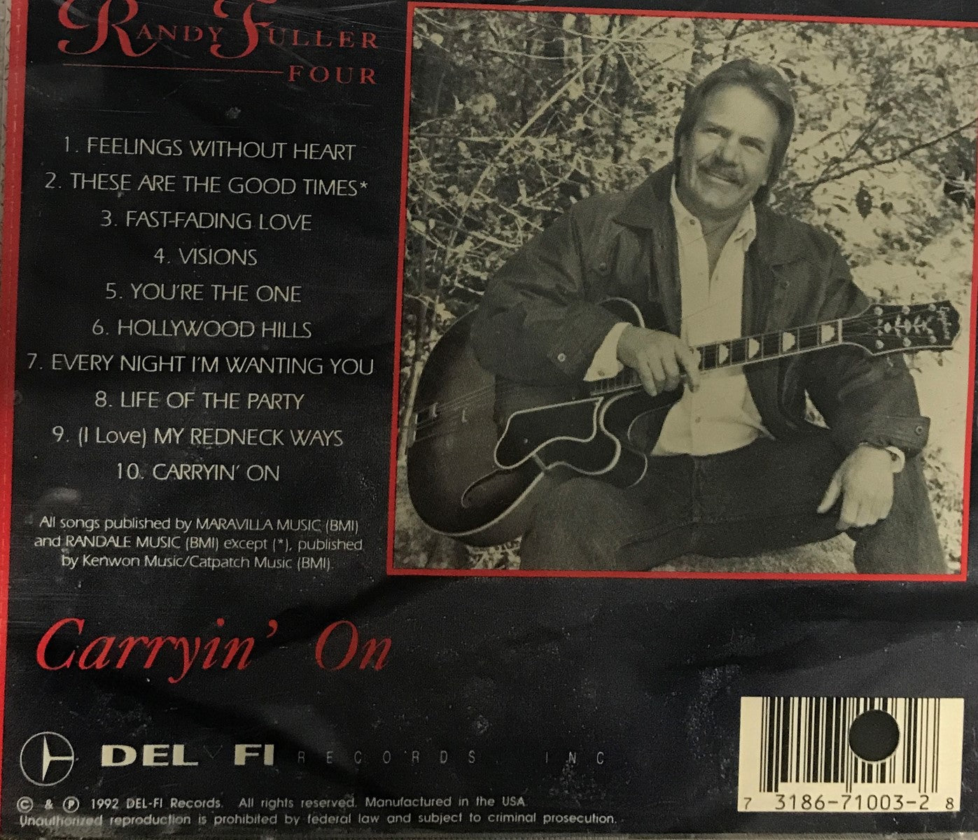 CD - Randy Fuller Four - Carryin' On