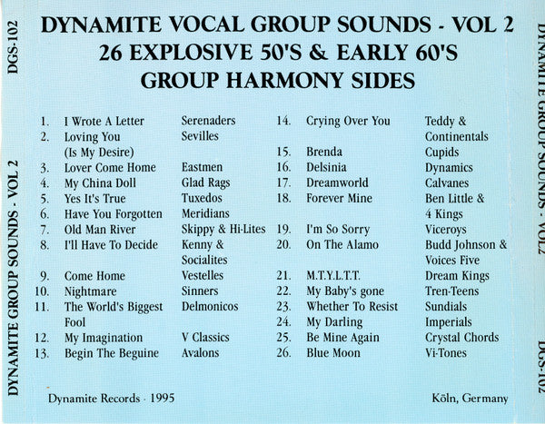 CD - VA - Dynamite Group Sounds - Vol. 2