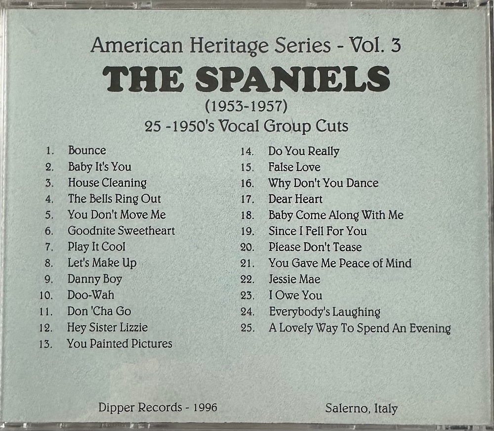 CD - Spaniels - 1953-1957