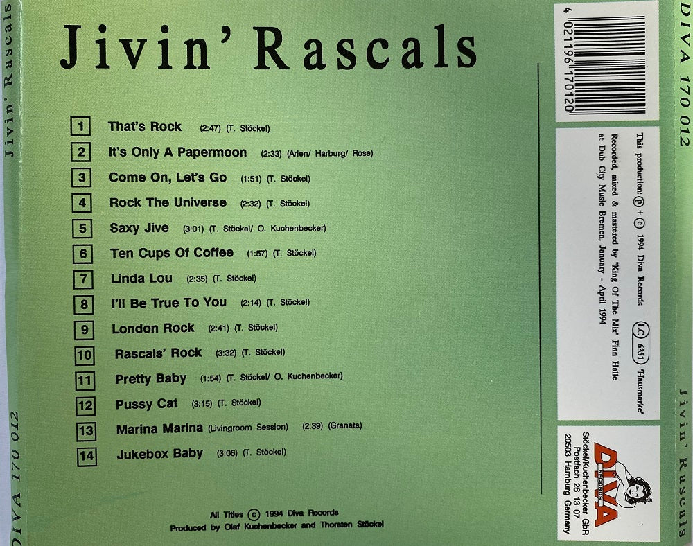 CD - Jivin' Rascals - Jivin' Rascals