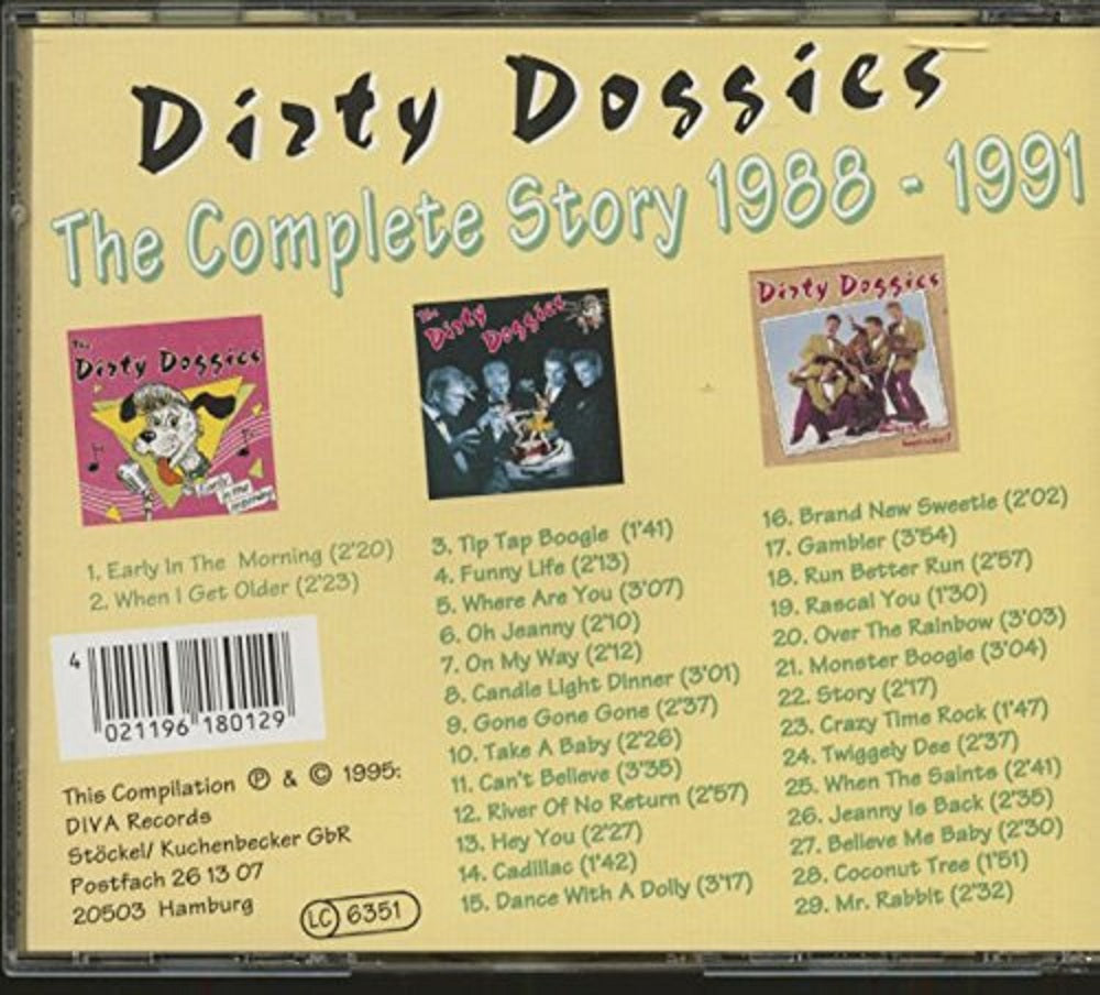 CD - Dirty Doggies - The Complete Story 1988-1991