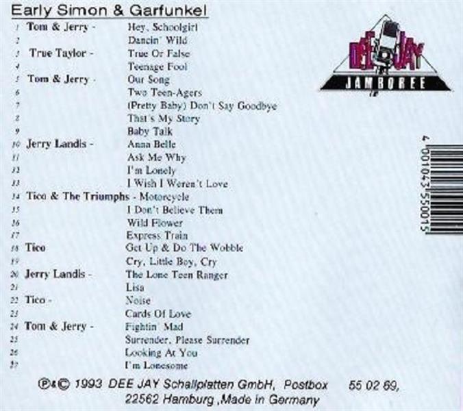 CD - Simon & Garfunkel - Early Simon And Garfunkel