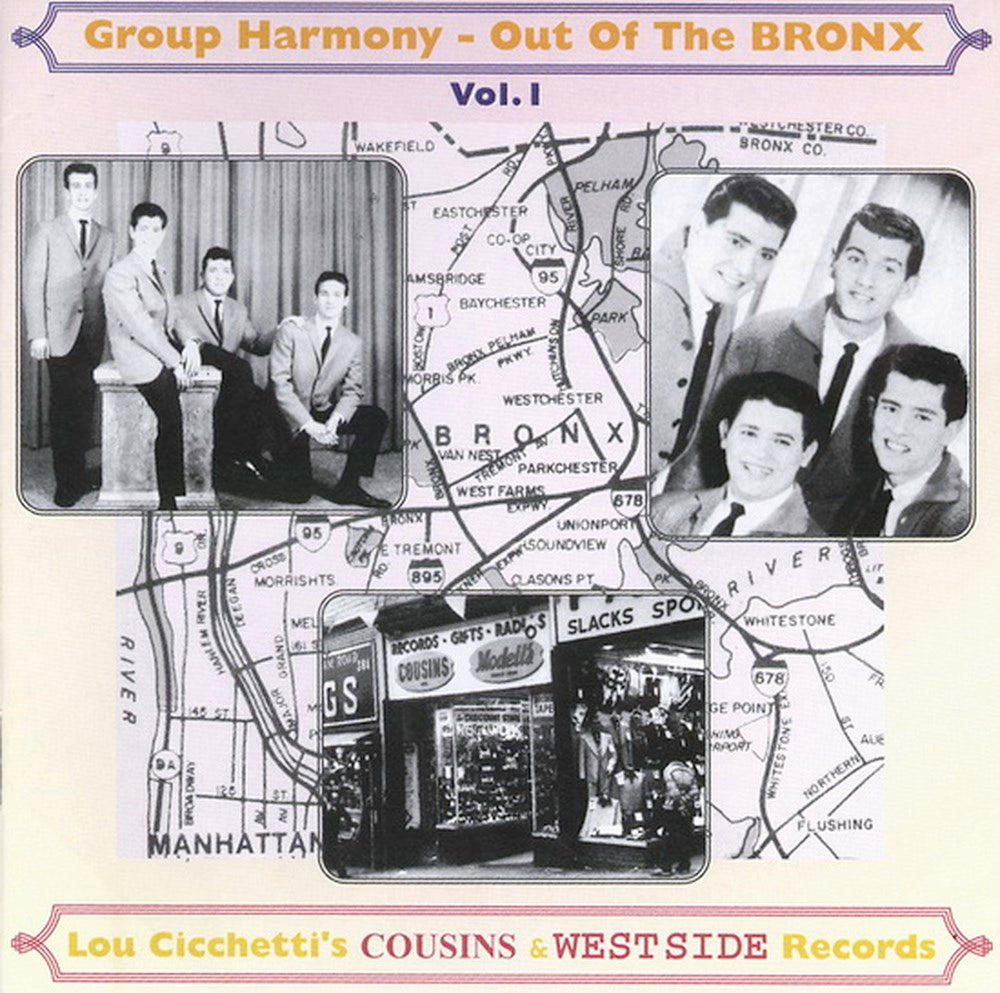 CD - VA - Out of the Bronx - Doo-Wop from Cousin Records Vol. 1