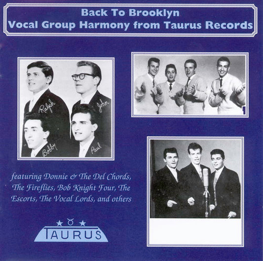 CD - VA - Back To Brooklyn - Vocal Group Harmony From Taurus