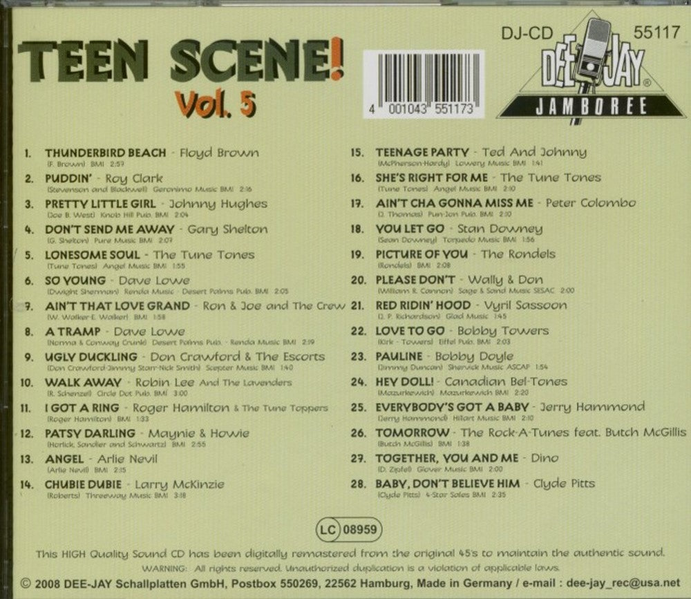 CD - VA - Teen Scene Vol. 5