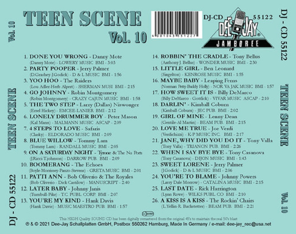 CD - VA - Teen Scene Vol. 10