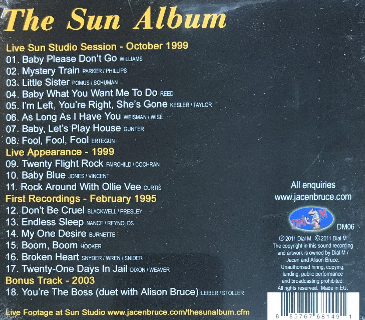 CD - Jacen Bruce - The Sun Album