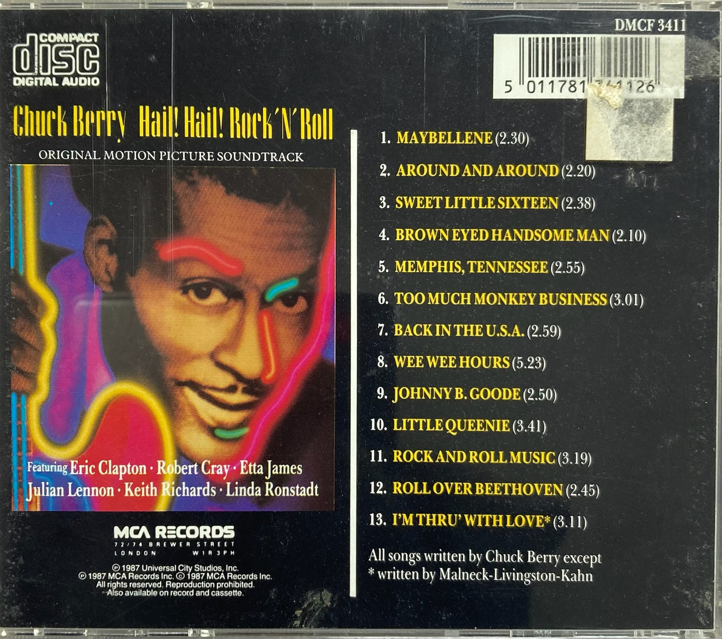 CD - Chuck Berry - Hail! Hail! Rock n Roll