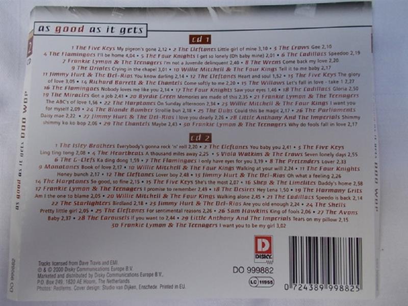 CD-2 - VA - As Good As It Gets - Doo Wop